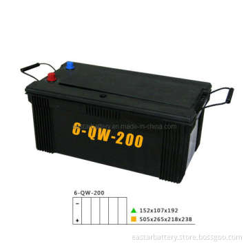 JIS Sealed Maintenance Free Vehicle Battery-12V200ah (N200-MF)